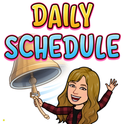 Daily Schedule Daily Schedule